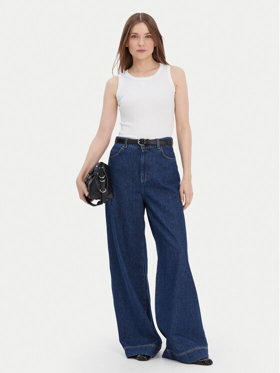 JOOP! JOOP! Felső 30040191 Fehér Slim Fit