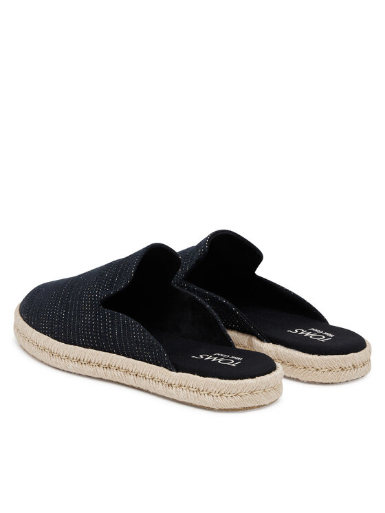 Toms Toms Еспадрильї Santiago Mule 10021880 Чорний