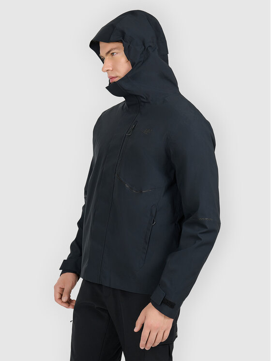 4F 4F Kurtka wielofunkcyjna HALNY Czarny Regular Fit