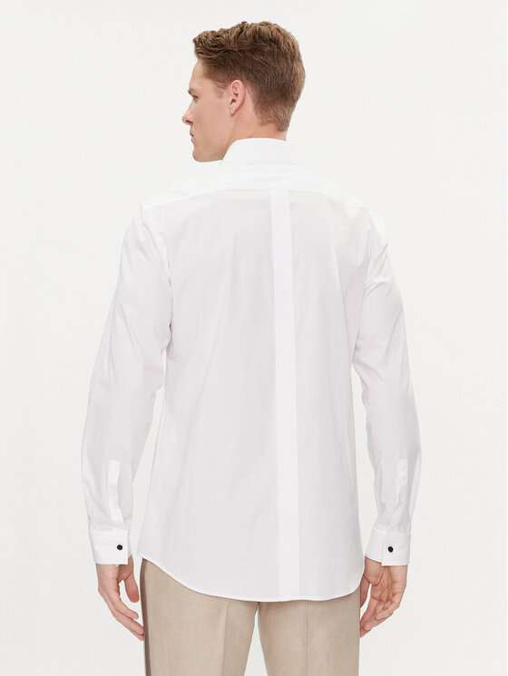 BOSS Boss Cămașă H-Hank 50512922 Alb Slim Fit
