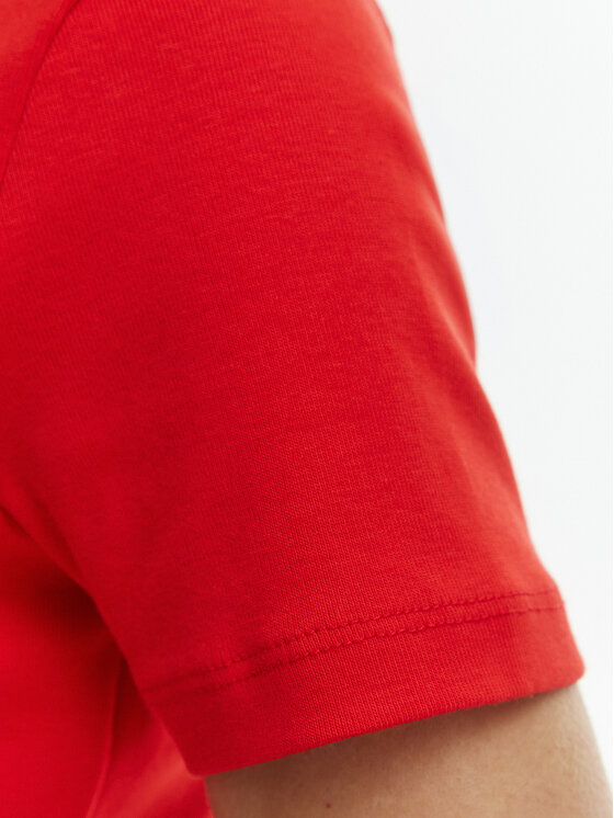 Tommy Hilfiger Tommy Hilfiger Тишърт New Cody WW0WW40587 Оранжев Slim Fit