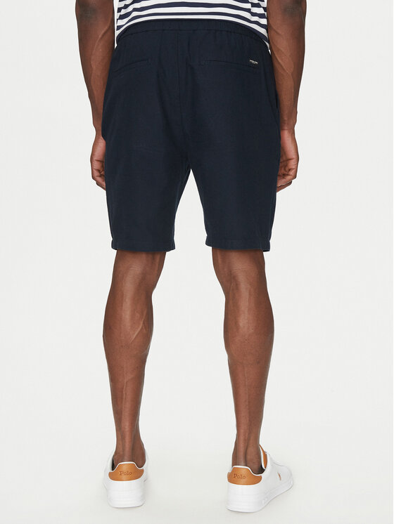 Scotch & Soda Scotch & Soda Szorty materiałowe 180322 Granatowy Regular Fit