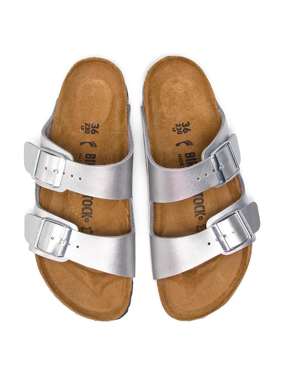 Birkenstock Birkenstock Шльопанці Arizona Bs 1012283 Срібний