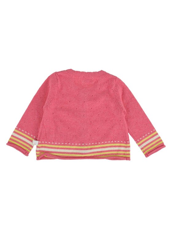 Kanz Kanz Sweter 1512157-2570 Czerwony Basic Fit