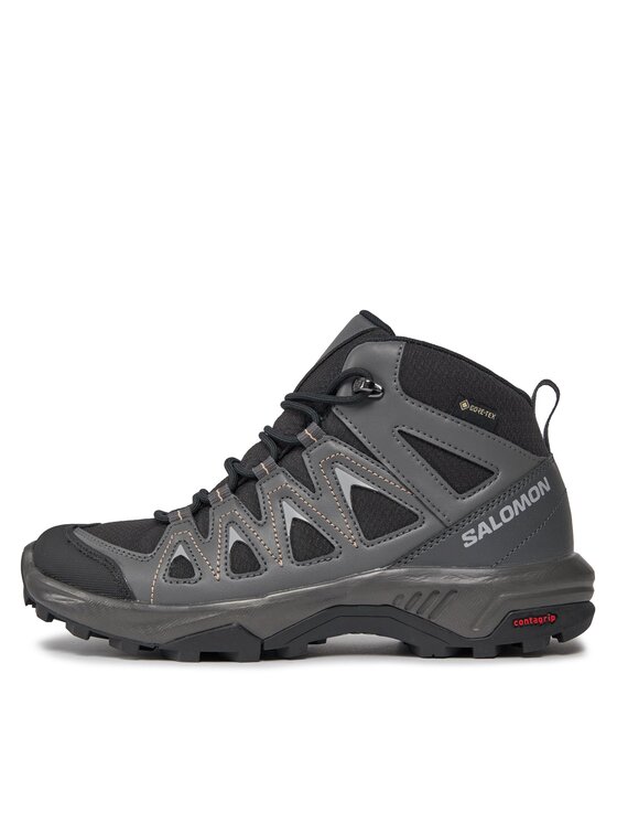Salomon Salomon Trekkingi X Braze Mid GORE-TEX L47181200 Czarny