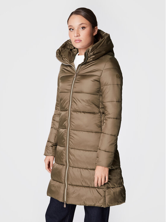 Save The Duck Geacă din puf D40279W IRIS15 Maro Regular Fit D40279W imagine noua