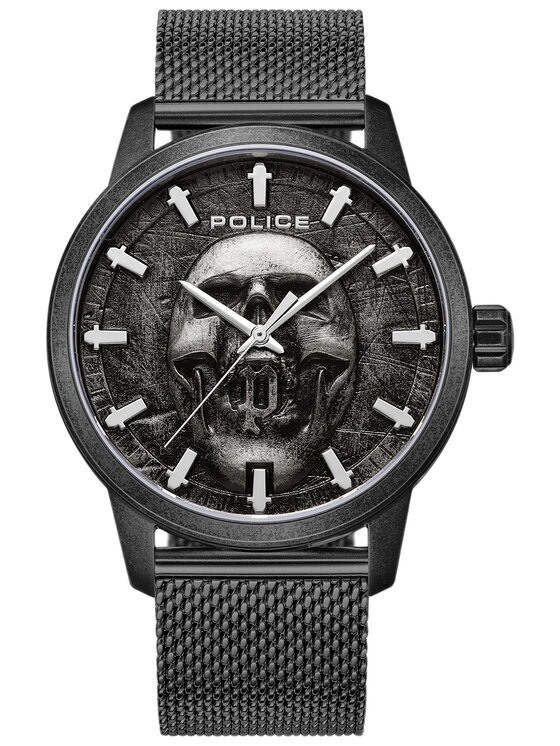 Police Police Zegarek POLICE PL.PEWJG0005503 Czarny