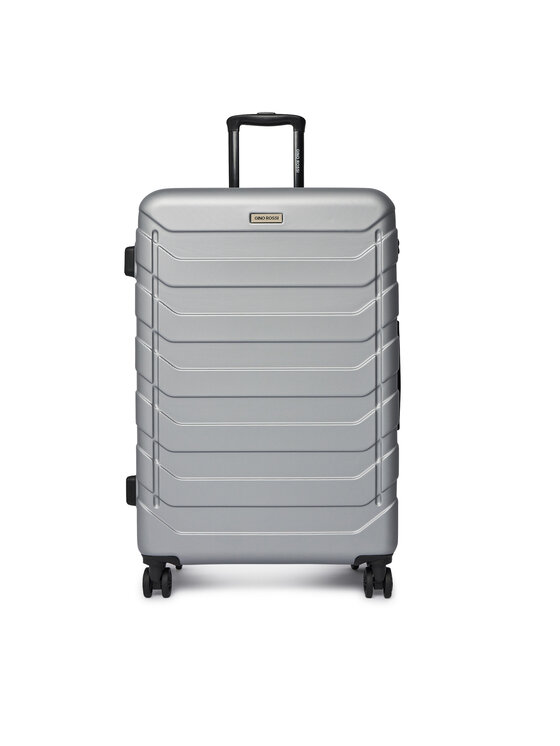 GINO ROSSI GINO ROSSI Didelis lagaminas GIN-L-003-05-SILVER Sidabrinė