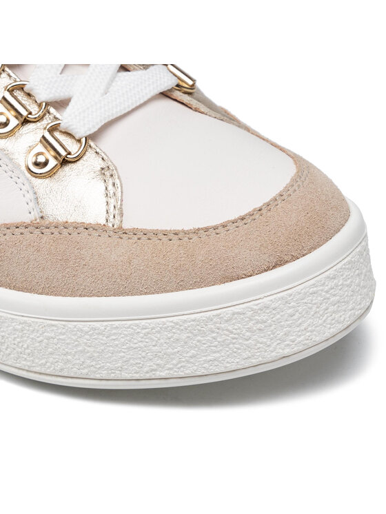 Geox Geox Sneakersy D Leelu' A D16FFA 08522 C1181 Biela