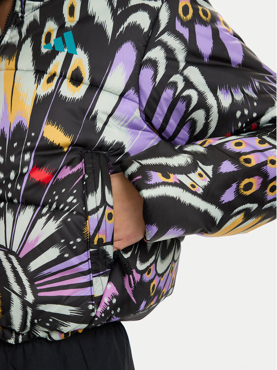 adidas adidas Зимова куртка Farm JL8611 Кольоровий Loose Fit