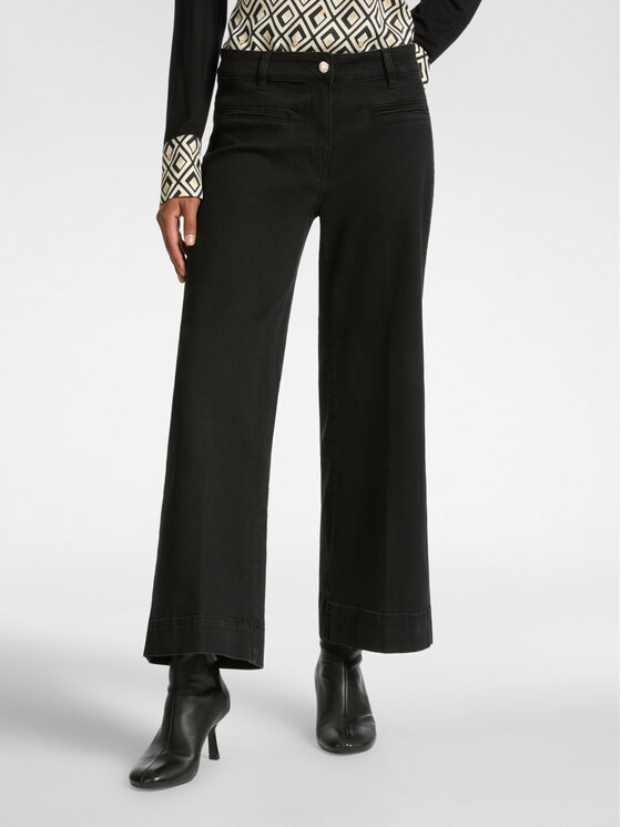 Elena Mirò Elena Mirò Jeans P493P000319N033 Nero Flare Fit