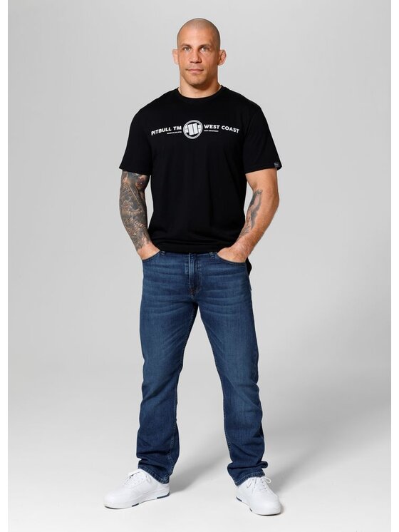 PITBULL PITBULL T-Shirt Koszulka Czarny Regular Fit
