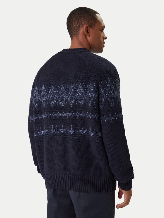 BOSS BOSS Sweater Karombo 50548686 Sötétkék Regular Fit