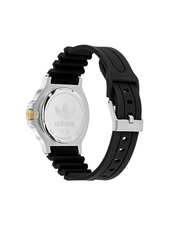 adidas adidas Часовник AO Fashion Expression Three AOFH25503 Черен
