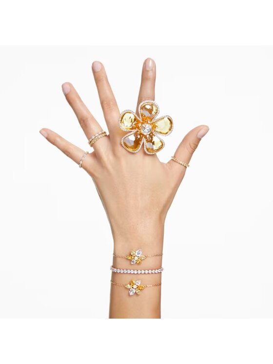 Swarovski Swarovski Bransoletka Matrix Tennis 5657663 Złoty