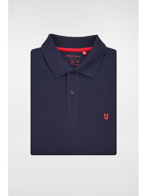 Próchnik Próchnik Polo PM3 PO073124000030 Granatowy Regular Fit