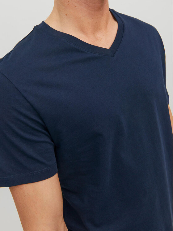 Jack&Jones Jack&Jones T-krekls Basic 12156102 Tumši zils Standard Fit