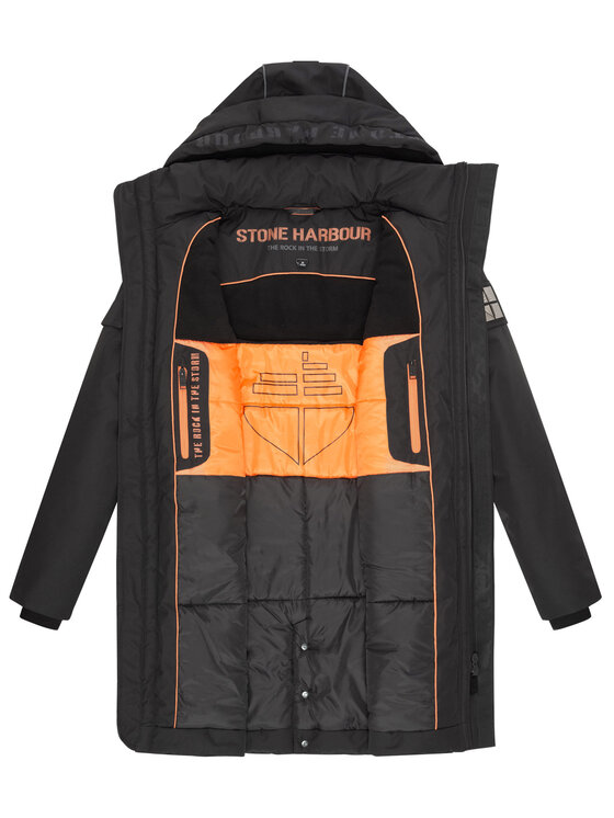 Stone Harbour Stone Harbour Kurtka zimowa Xandroo Czarny Regular Fit