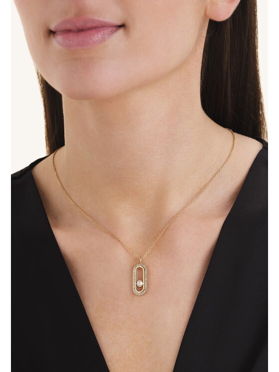 Rosefield Rosefield Naszyjnik MODERN PEARL Złoty
