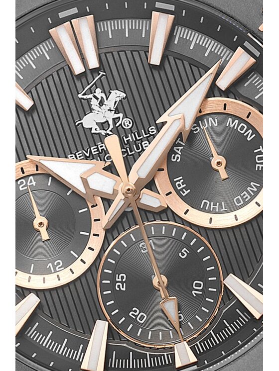 Beverly Hills Polo Club Beverly Hills Polo Club Zegarek BP3599X.450 Czarny