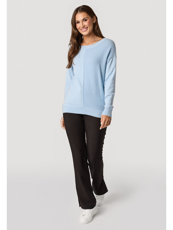 QUIOSQUE QUIOSQUE Svetr QUIOSQUE 6VS002800 Modrá Regular Fit