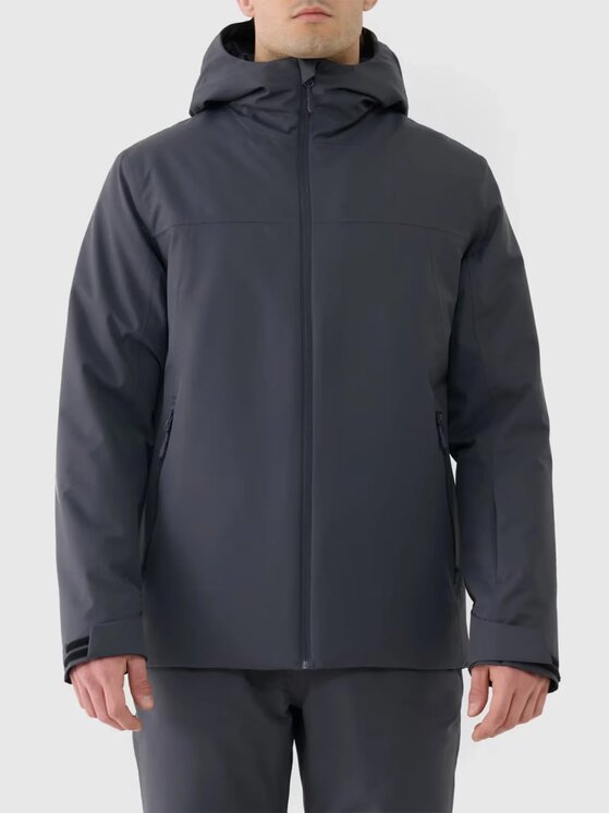 4F 4F Giacca da sci 4FWAW24TTJAM0777-22S Nero Regular Fit