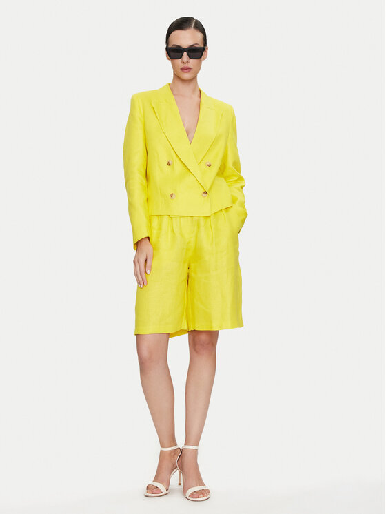 ViCOLO ViCOLO Sakoi TB0790 Žuta Regular Fit