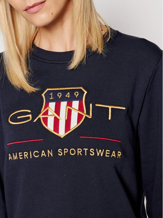 Gant Gant Sweatshirt Archive Shield 4204688 Dunkelblau Regular Fit