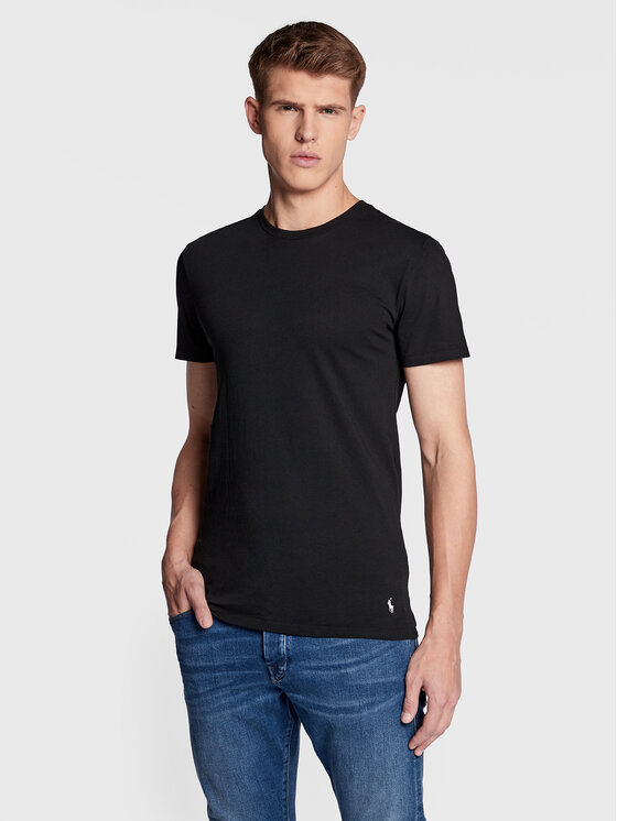 Polo Ralph Lauren Polo Ralph Lauren Komplet t-shirtów 714830304014 Czarny Regular Fit