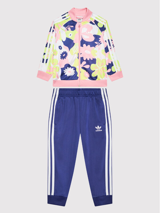 adidas Φόρμα Flower Print HC4606 Έγχρωμο Regular Fit