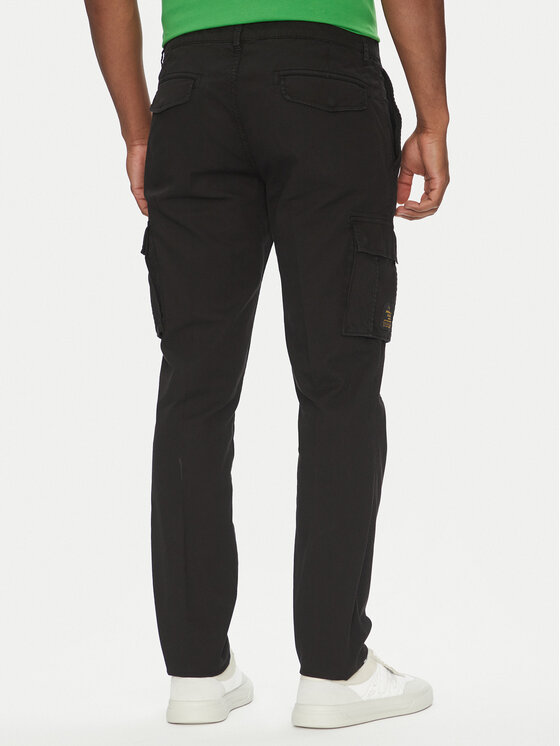 Aeronautica Militare Aeronautica Militare Hlače 251PA1329CT2443 Crna Regular Fit