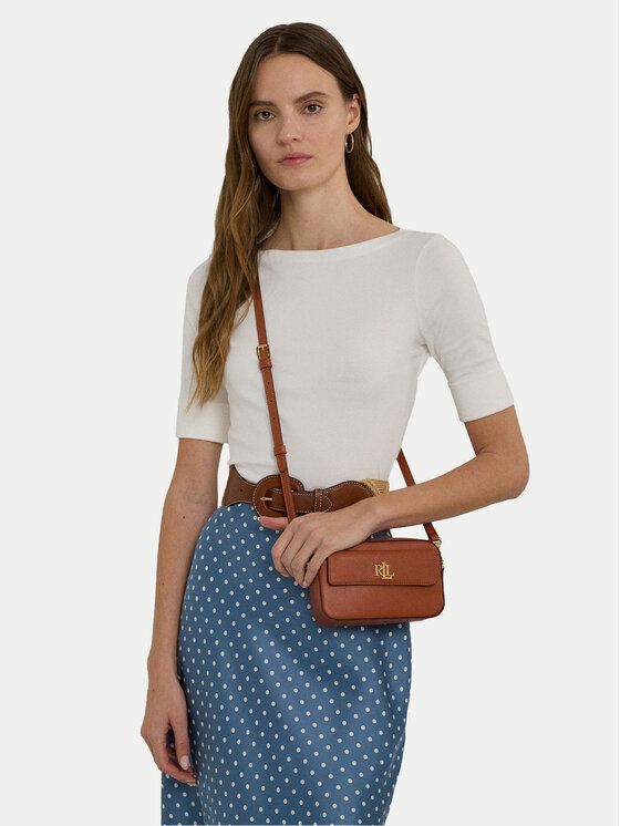 LAUREN RALPH LAUREN Lauren Ralph Lauren Ročna torba 432934353003 Rjava