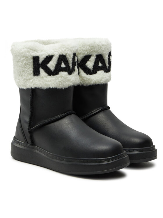 Karl Lagerfeld Kids Karl Lagerfeld Kids Čizme Z30312 M Crna