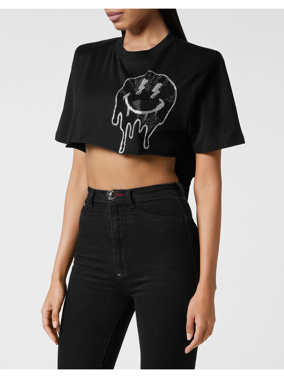 PHILIPP PLEIN PHILIPP PLEIN T-Shirt 20643 Černá Regular Fit