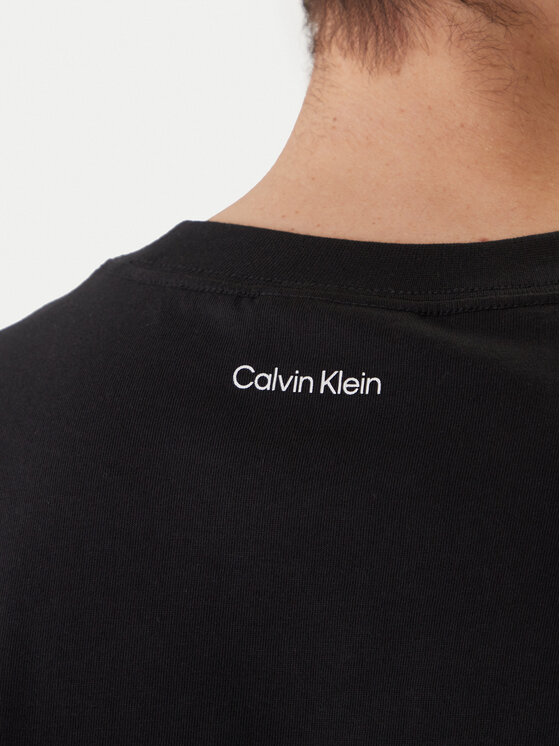 Calvin Klein Jeans Calvin Klein Jeans Tričko LV04RF822G Čierna Regular Fit