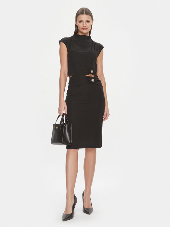 Guess Guess Halenka W4RP40 KAQL2 Černá Slim Fit