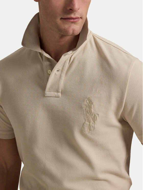Polo Ralph Lauren Polo Ralph Lauren Poloshirt 710938137011 Beige Slim Fit