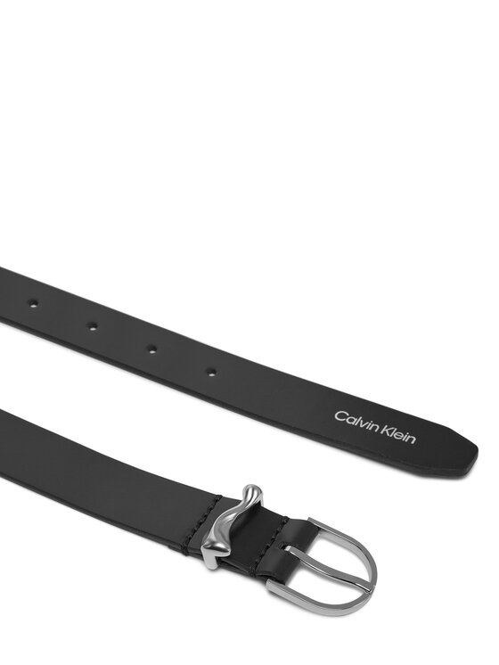Calvin Klein Calvin Klein Ζώνη Γυναικεία Ck Must Organic Loop Belt 25mm K60K613234 Μαύρο