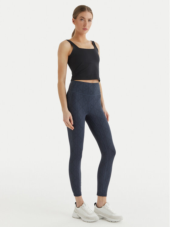 Calvin Klein Performance Calvin Klein Performance Legíny LVGWS6L645 Tmavomodrá Slim Fit