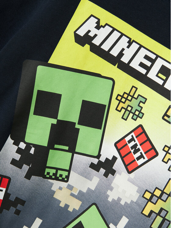 NAME IT NAME IT T-shirt Minecraft 13240871 Blu scuro Standard Fit