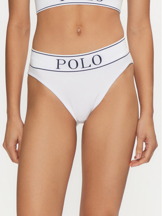 Polo Ralph Lauren Polo Ralph Lauren Klasične gaćice s visokim strukom 4P2025 Bijela