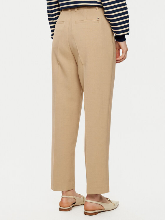Tommy Hilfiger Tommy Hilfiger Čino bikses WW0WW44090 Bēšs Regular Fit