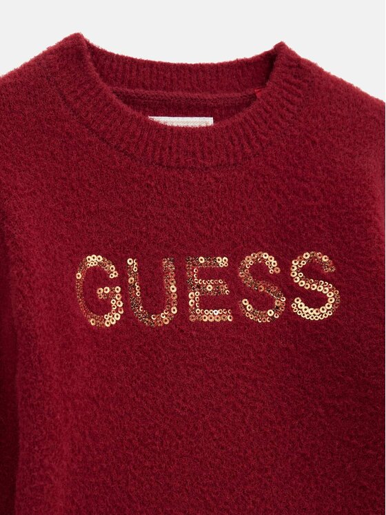 Guess Kids Guess Kids Svetr 179226 Červená Classic Fit