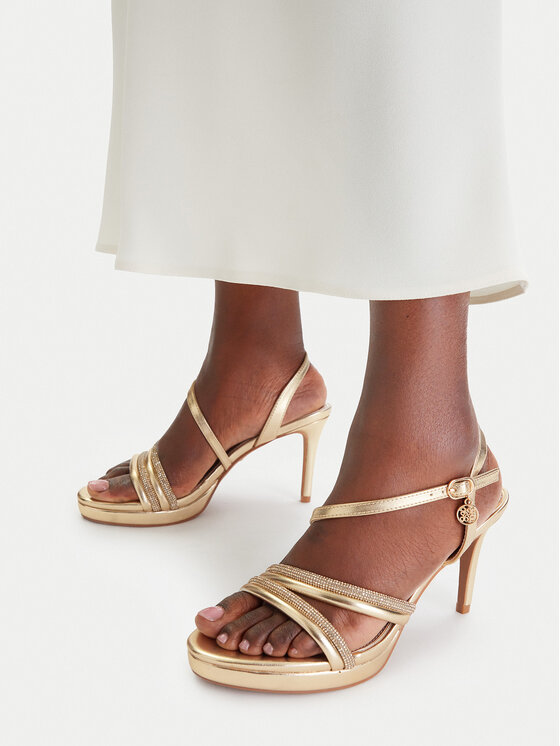 Nine West Nine West Sandały CEO-25120-2508 Złoty
