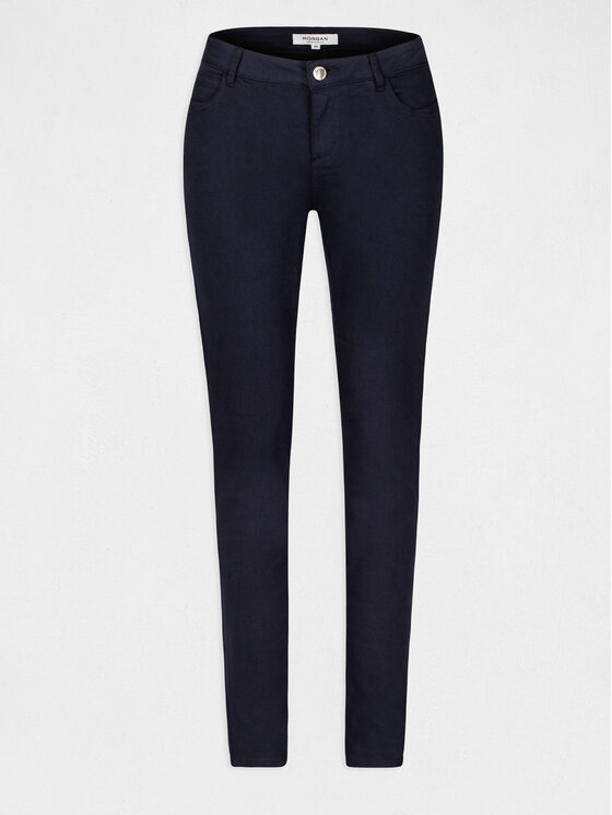 Morgan Morgan Jeansy 201-PETRA.N Tmavomodrá Skinny Fit