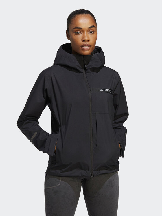 adidas adidas Яке за дъжд Terrex Multi RAIN.RDY HM4054 Черен Regular Fit
