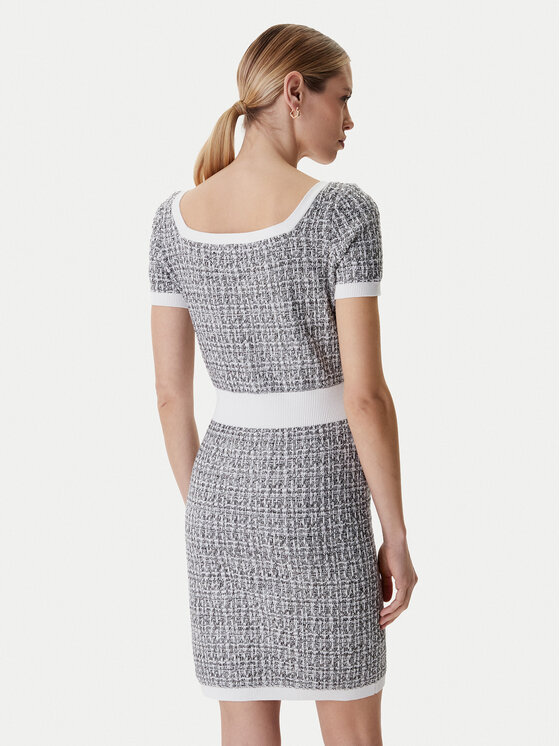 Guess Guess Strickkleid W6RK42 Z0361 Grau Regular Fit