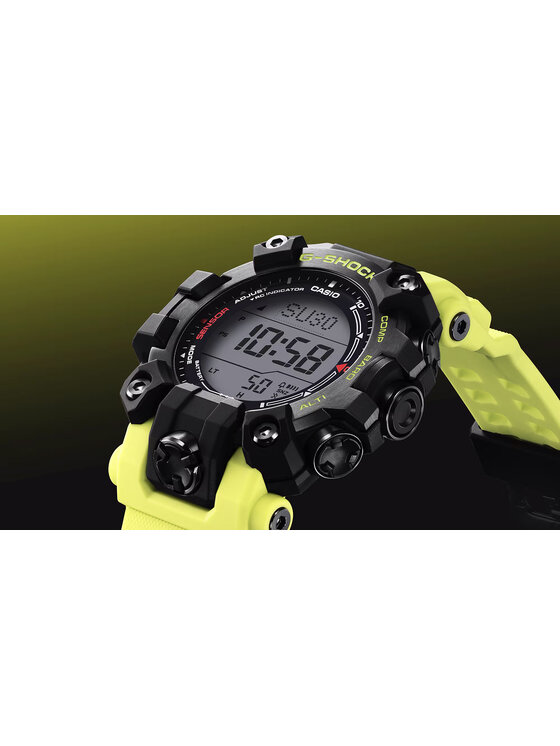 Casio Casio Zegarek GW-9500MRY-1A9ER Zielony