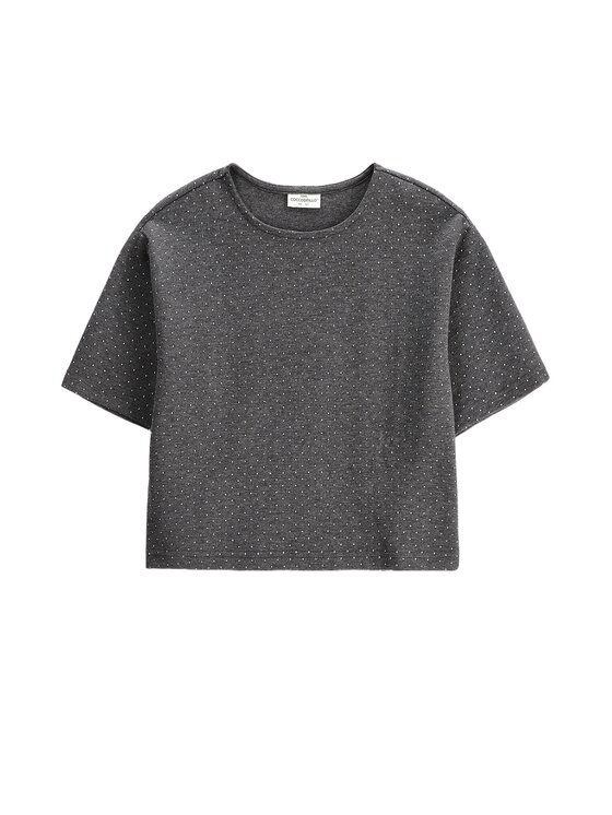 Coccodrillo Coccodrillo T-Shirt ZC6143202EPG-020 Szary Regular Fit