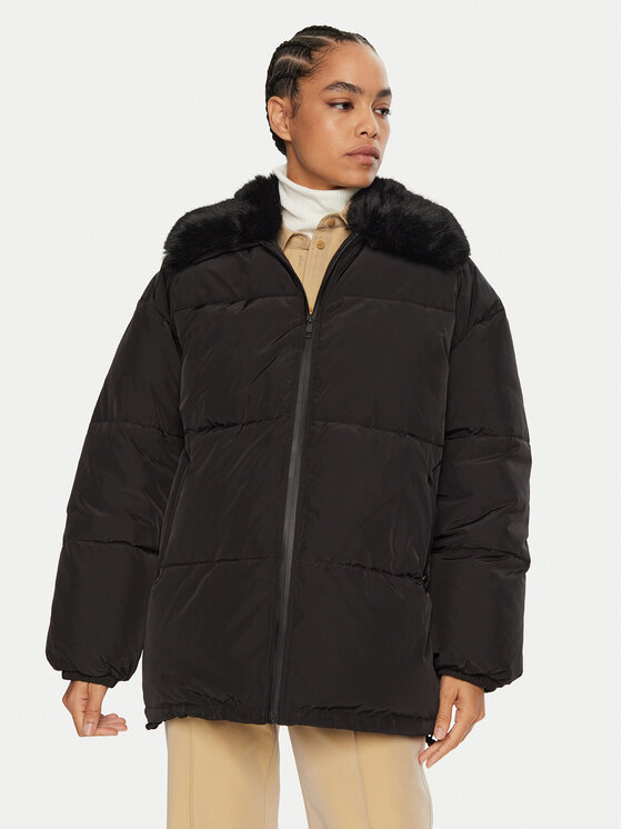 2NDDAY 2NDDAY Зимно яке Luis 2245111505 Черен Oversize
